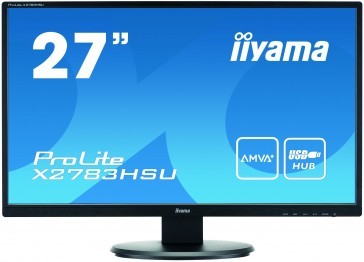 27" IIyama XU2793HSU dsub + dp + hdmi + speakers