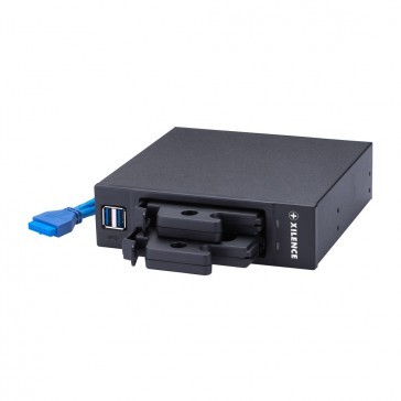 Inbouw HDD/SSD 2.5" dock hotswappable met 2x USB3.0