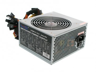 LC  Power 600W voeding met 12cm fan