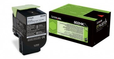 Lexmark 802HK toner CX410/510 4000 pagina's zwart