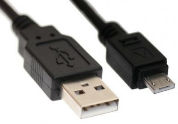 Kabel van USB 2.0 naar micro-A male 1.8 meter