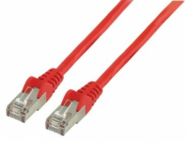 3M rood F/UTP cat6 metalen connectoren