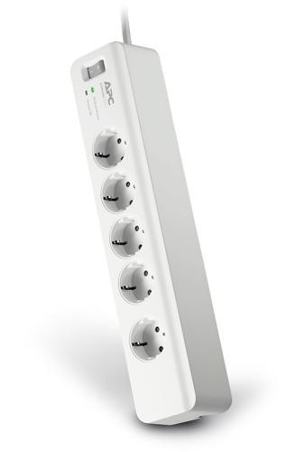 APC PM5-GR overspanningsbeveiliger met 5 sockets