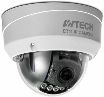 Avtech IP outdoor dome camera AVM5447 met IR
