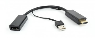 HDMI male kabel naar DisplayPort female 15 cm