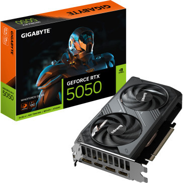 PCIe vga kaart 8GB GeForce RTX5050 2xhdmi-2xDP