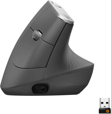 Logitech MX Vertical draadloze verticale muis RF + BT