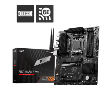 MSI B650-S WiFi AM5 Ryzen ATX 4xddr5/hdmi-dp/2x M.2