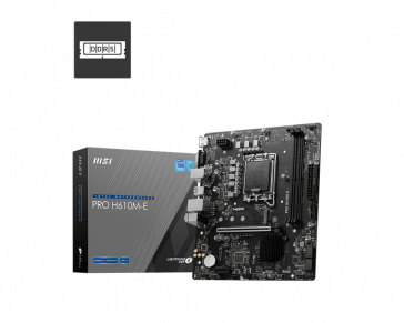 MSI H610M-E pro s1700 mATX - 2xddr5/hdmi-vga/1x M.2