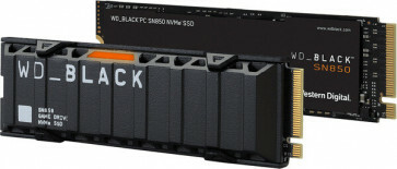WD 2TB M.2 SSD Black SN850 - 7000/5100MB lezen/schrijven