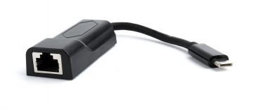 USB-C male naar gigabit LAN - 15cm kabel