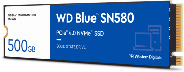 WD 500GB M.2 SSD Blue SN580 - 4000MB/3600MB lezen/schrijven