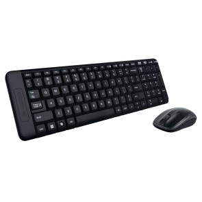 Logitech MK220 draadloze set k/b + optische muis