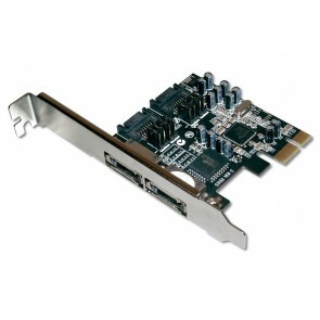 PCIe x1 sata2 raid controller hardwarematig