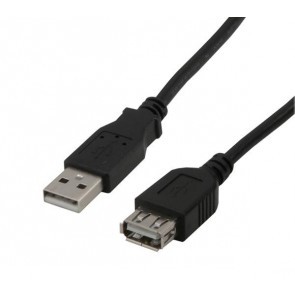 USB 2.0 a/a verlengkabel 2 meter