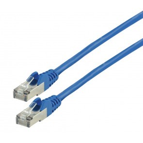 2M blauw F/UTP cat6 metalen connectoren