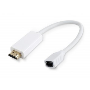 Mini display poort female naar HDMI adapter male