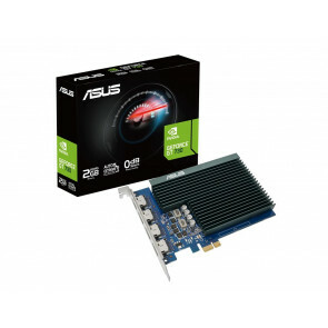 PCIe vga kaart 2GB GeForce GT730 passief gekoeld 4x hdmi