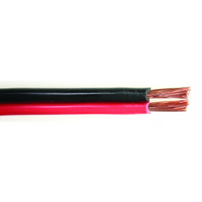 Luidspreker kabel rood/zwart 2X1,5mm²