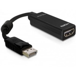 DisplayPort male naar HDMI female - 10cm kabel