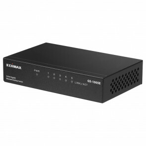 Edimax 1GB 5 poorts ethernet switch GS-1005E  *metaal*