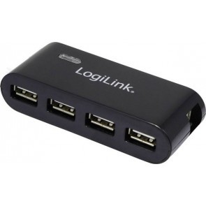 USB2.0 hub 4 poorts - met voeding