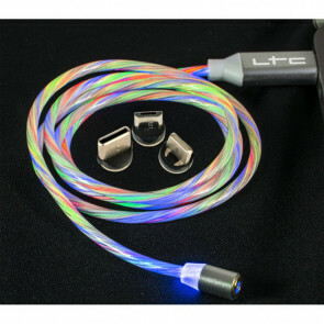 Verlichte laadkabel  RGB magnetische stekkers voor telefoon