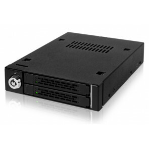 IcyDock verwisselbaar hdd/ssd rack 2x 2.5" hotswap MB992