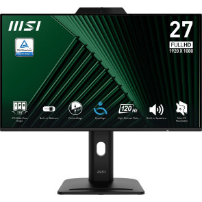 27" MSI MP272PMG fhd-hdmi-dp-vga-spk usb/webcam/pivot