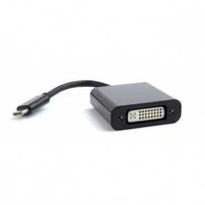 USB-C male naar DVI female kabel - 11cm