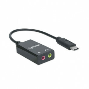 USB-C male naar 2x audio jack