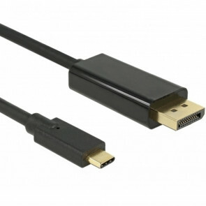 USB-C male naar Display Poort female kabel - 1 meter