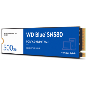 WD 500GB M.2 SSD Blue SN580 - 4000MB/3600MB lezen/schrijven