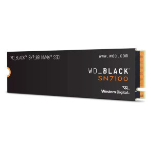 WD 500GB M.2 SSD Black SN7100 - 6800/5800MB lezen/schrijven